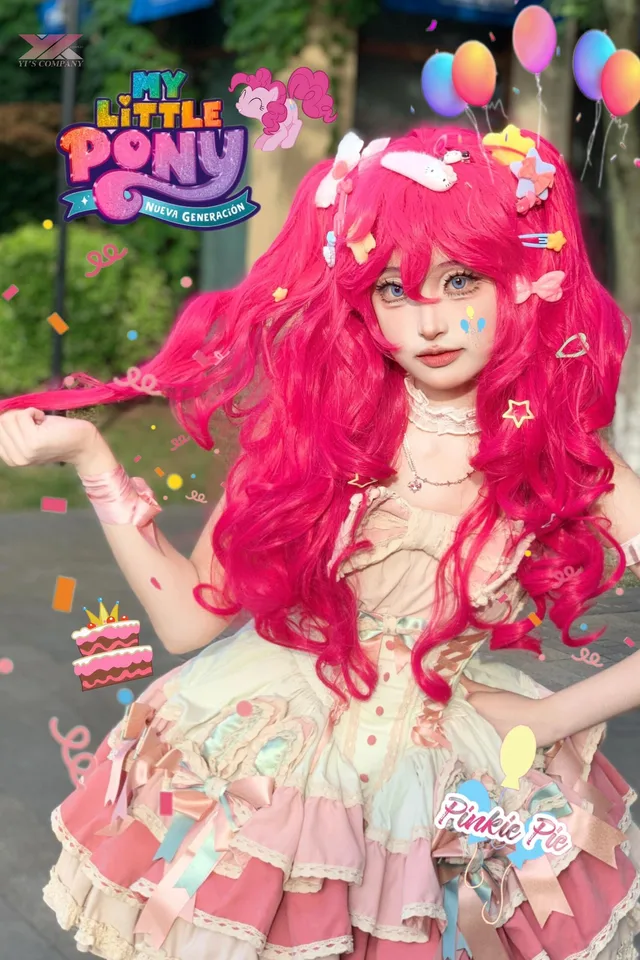 小さなポニーのパイコスプレコスチューム、ユニフォームスーツ