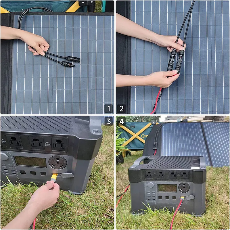 EcoFlow Câble d'extension solaire MC4