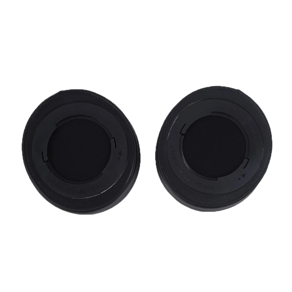 

1 Pair Of Ear Pads Cushion Cover Oval Shape Gaming Headsets Suitable For 7.1 V2 USB Gaming Headsets Durable And Practical To Use