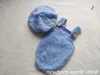 newborn photography props hat,beret and rompers 5
