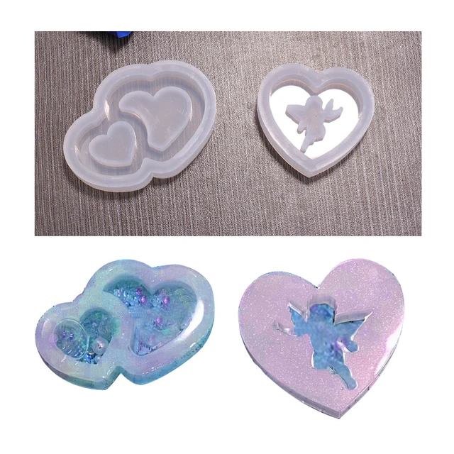 Silicone Mold Resin Epoxy Molds Jewelry Heart  Silicone Jewelry Tools Mould  - Heart - Aliexpress