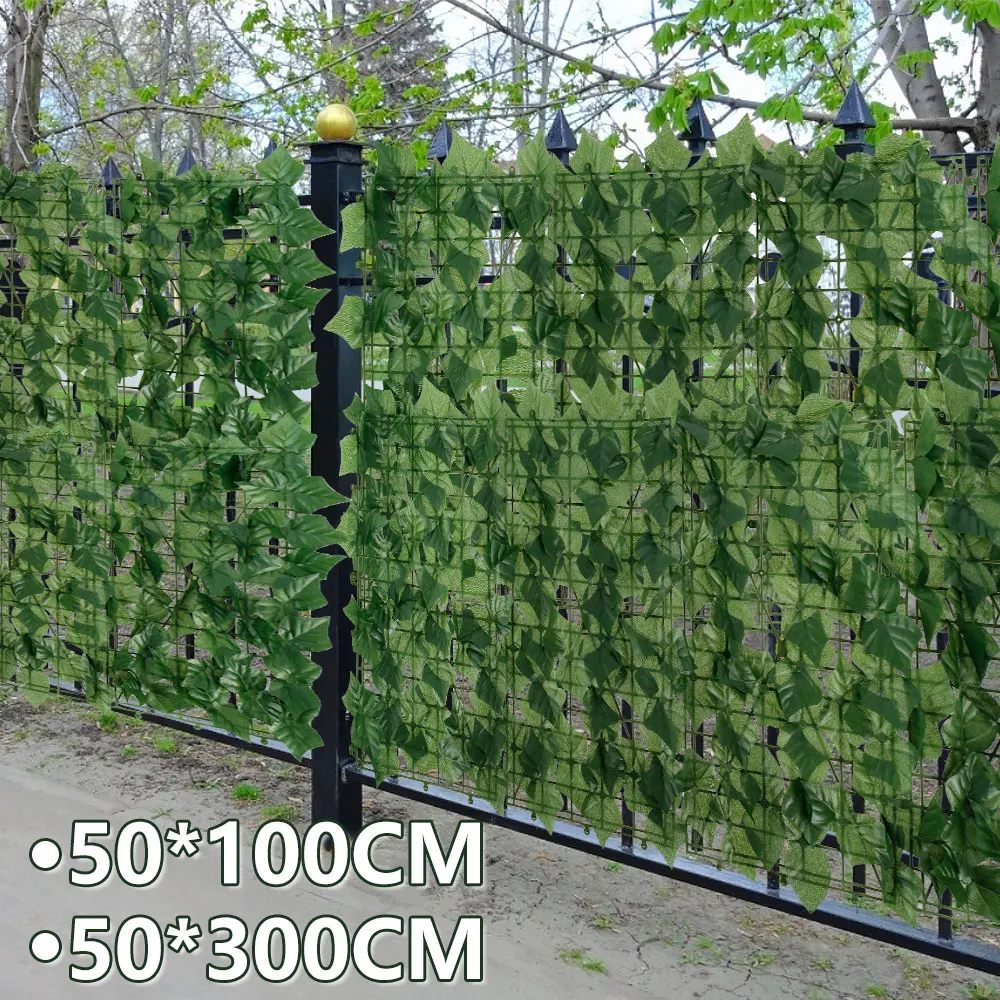 Ruixin - Pannelli Artificiali Per Siepi Artificiali, Rotolo 0,5 M X 3 M