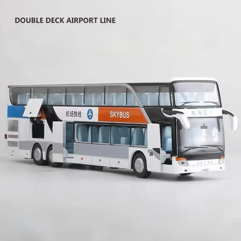 siku 1884, Autobus di linea a due piani, 1:87, Metallo e Plastica, Giallo, Ruote in gomma