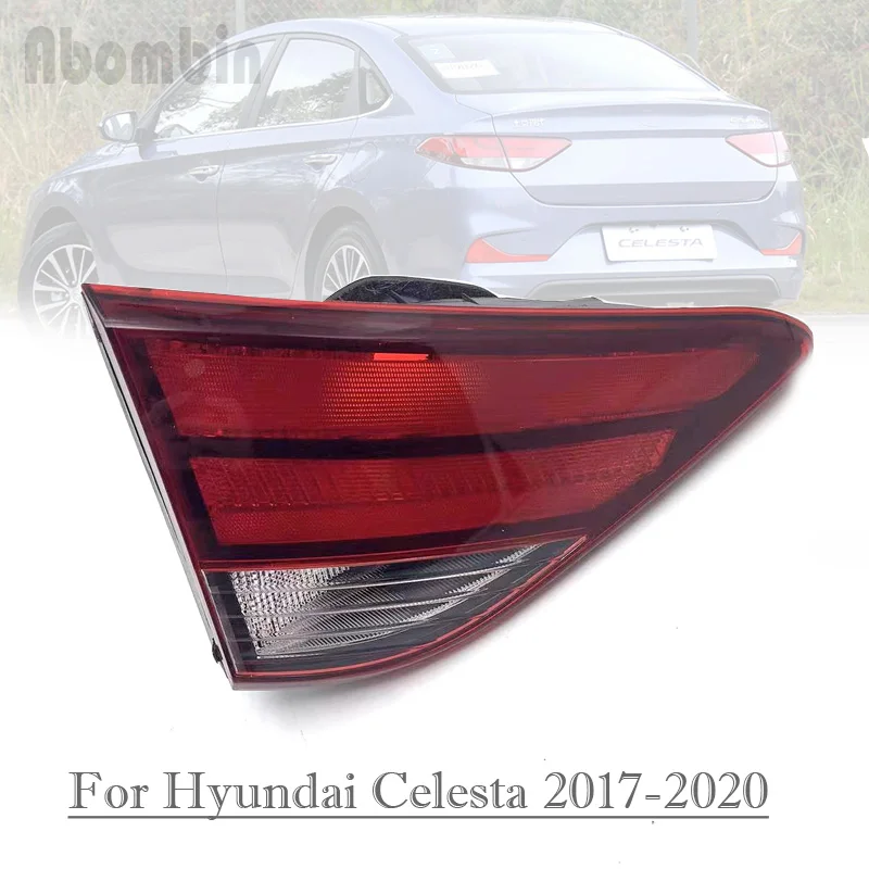 

Auto Rear Bumper Inner Light Tail Lamp Cover Brake Lamp Brake Back Light Housing For Hyundai Celesta 2017 2018 2019 2020