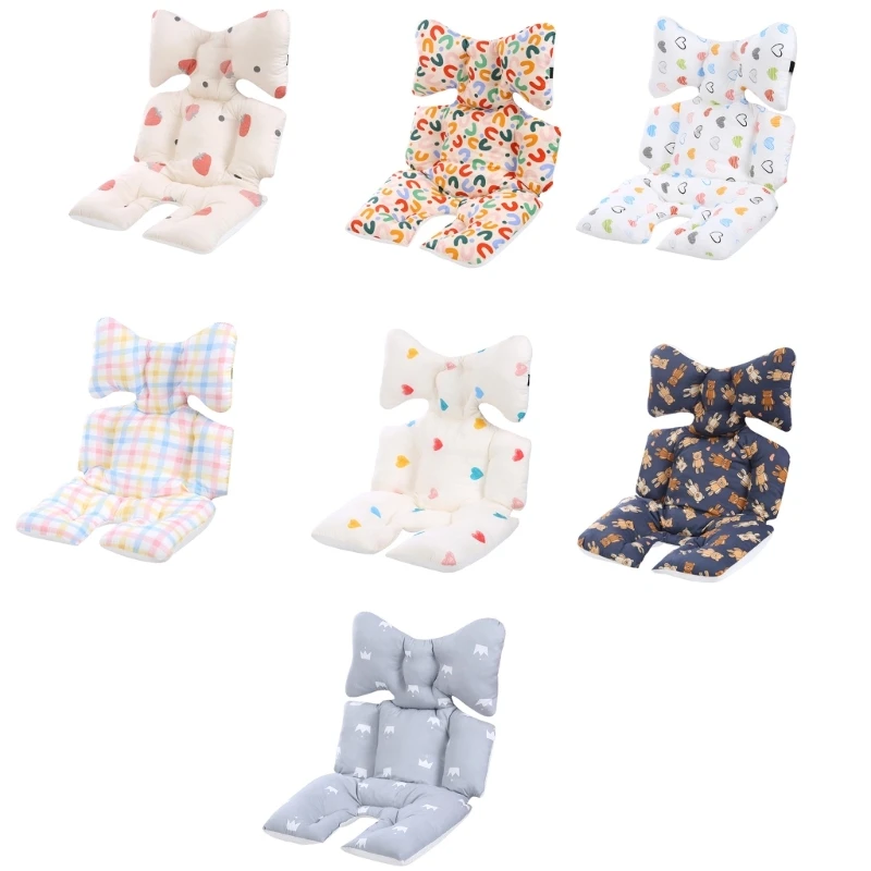 

67JC Baby Stroller Cushion Pushchair Liners High Chair Cushion Liner Pad