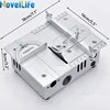 Mini Table Saw Small Woodworking Electric Bench Saw Handmade DIY Hobby Model Crafts Cutting Tool 775 Motor 96W 63mm HSS Blade R1 4
