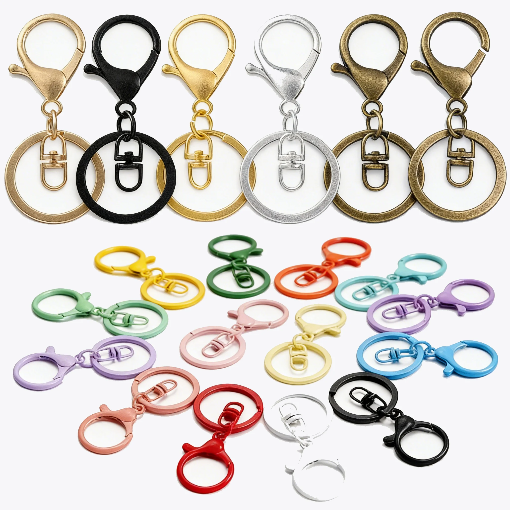 5pcs/lot Key Ring 30mm Keychain Long 70mm Lobster Clasp Key Hook Keyrings For Jewelry Making Finding DIY Key Chains Accessories 5pcs/lot Key Ring 30mm Keychain Long 70mm Lobster Clasp Key Hook Keyrings For Jewelry Making Finding DIY Key Chains Accessories