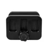 Hunting Shooting Tripod Stick Head Clamp 65mm Wide Bipod Clamp Stand Display Cradle Holder Gun Rifle Clamp Shooting Rest Saddle 6