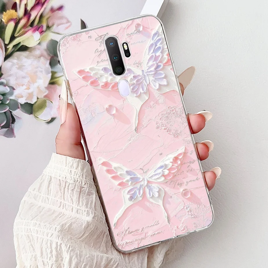 Cute Cat Luxury Painted Soft Slim Phone Case - Stylish Protective Cover