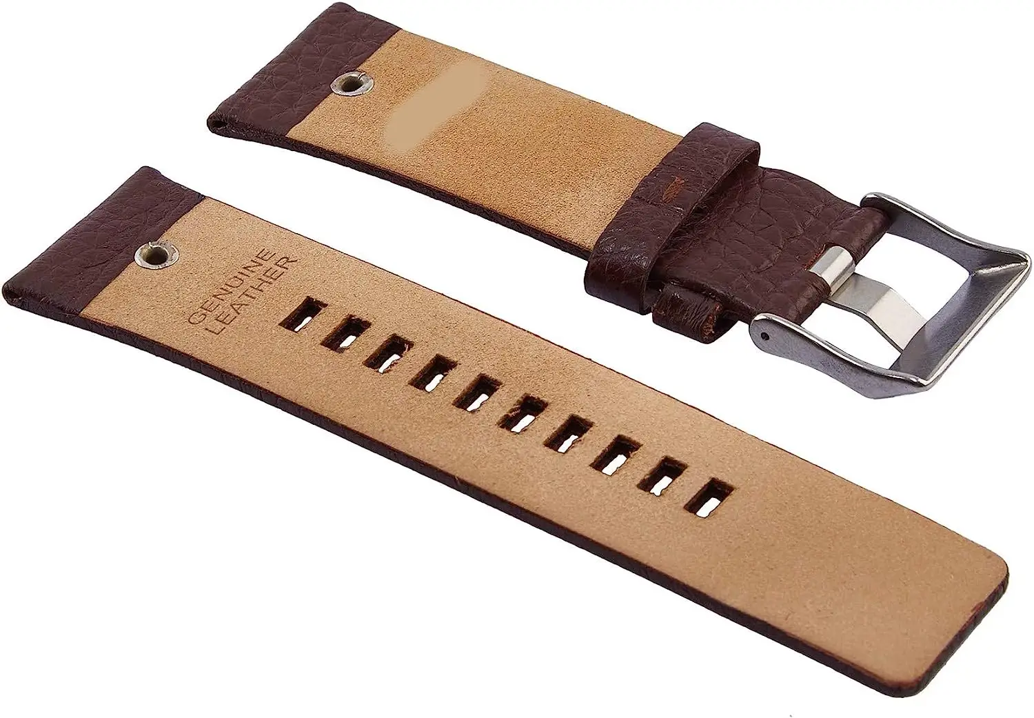 Compatible with Diesel Daddy Series, Leather 22mm 24mm 26mm
