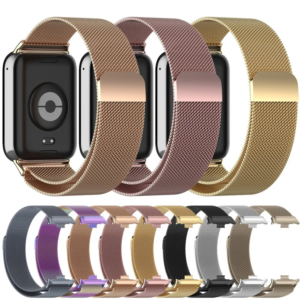 Magnetic Metal Milanese Loop Strap