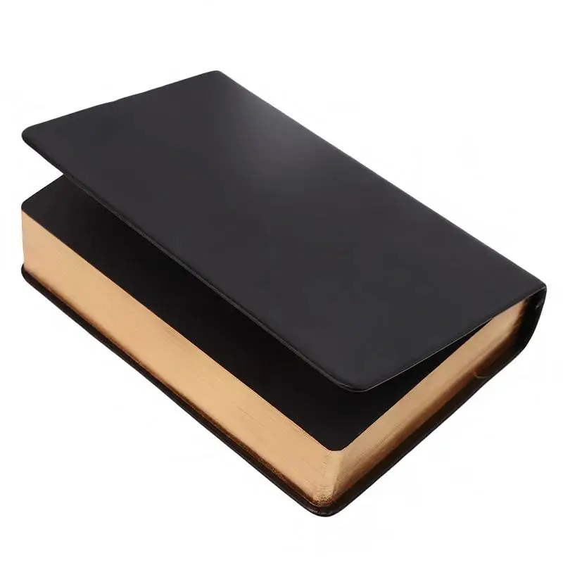 New Leather Notebook Writing Thick Paper Bible Diary Book Notepad Blank Weekly Plan Notebooks Office School Supplies