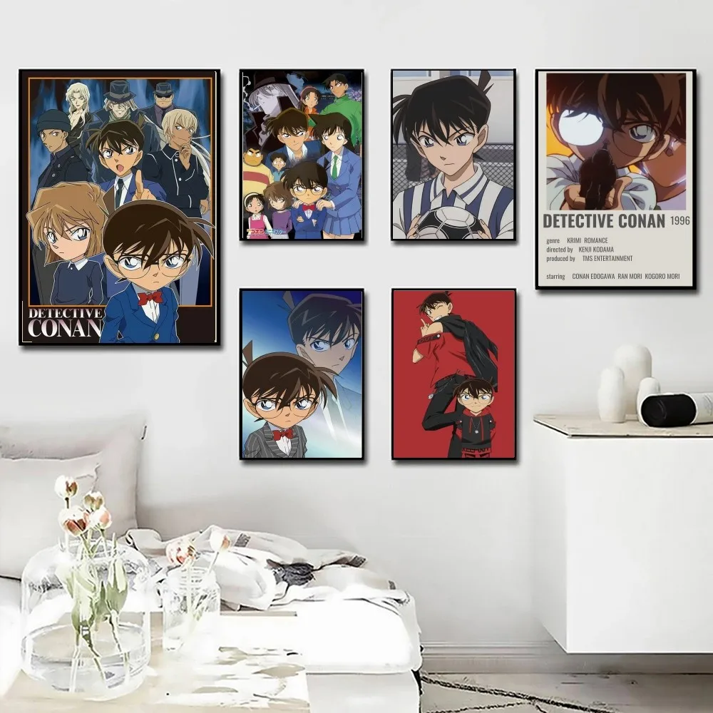 Comic Detective Conan Poster 1pc Poster Art Print Bar Living Room Furniture Decor