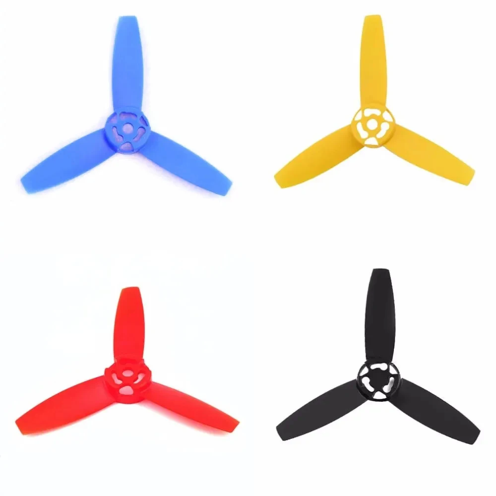 4Pcs Eliche Pale Dei Rotori Puntelli Rosso Colorato Trifoglio Paddle Per Parrot Bebop Drone 3.0