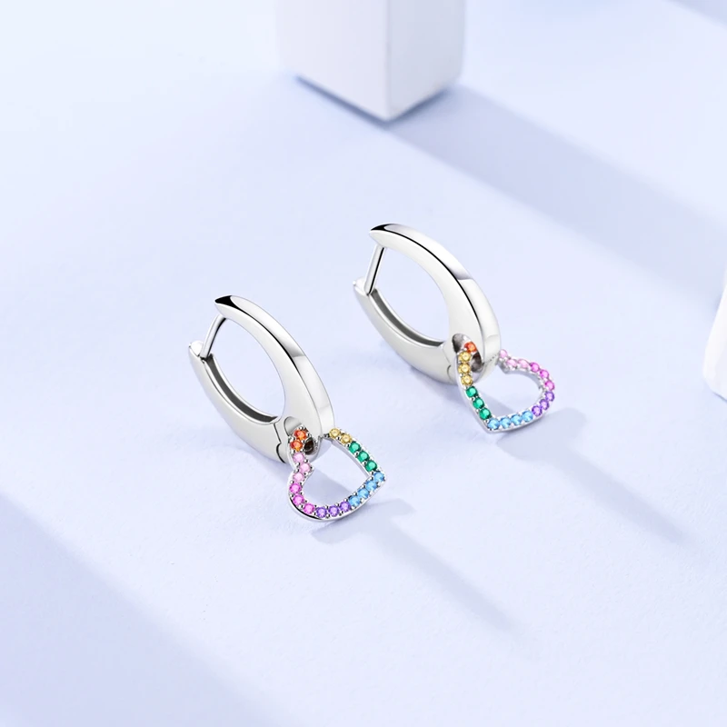 S7c67badce02a48aebeaa14df30aa40656 Blue Eyes Hoop Earrings New 925 Sterling Silver Sweet Cherry Earring Wedding Engagement For Girlfriend Wife Birthday Gift Mallzona