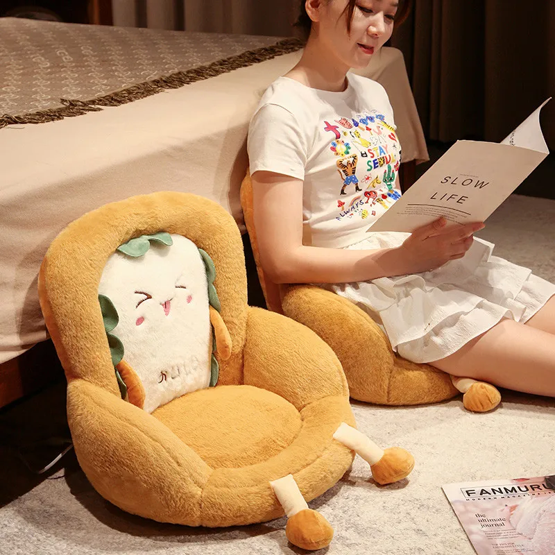 

Новая подушка для хлеба, подушка для сиденья в виде животного, мягкая плюшевая подушка для дивана, Домашний напольный стул, Декор, зимний подарок для детей и девочек