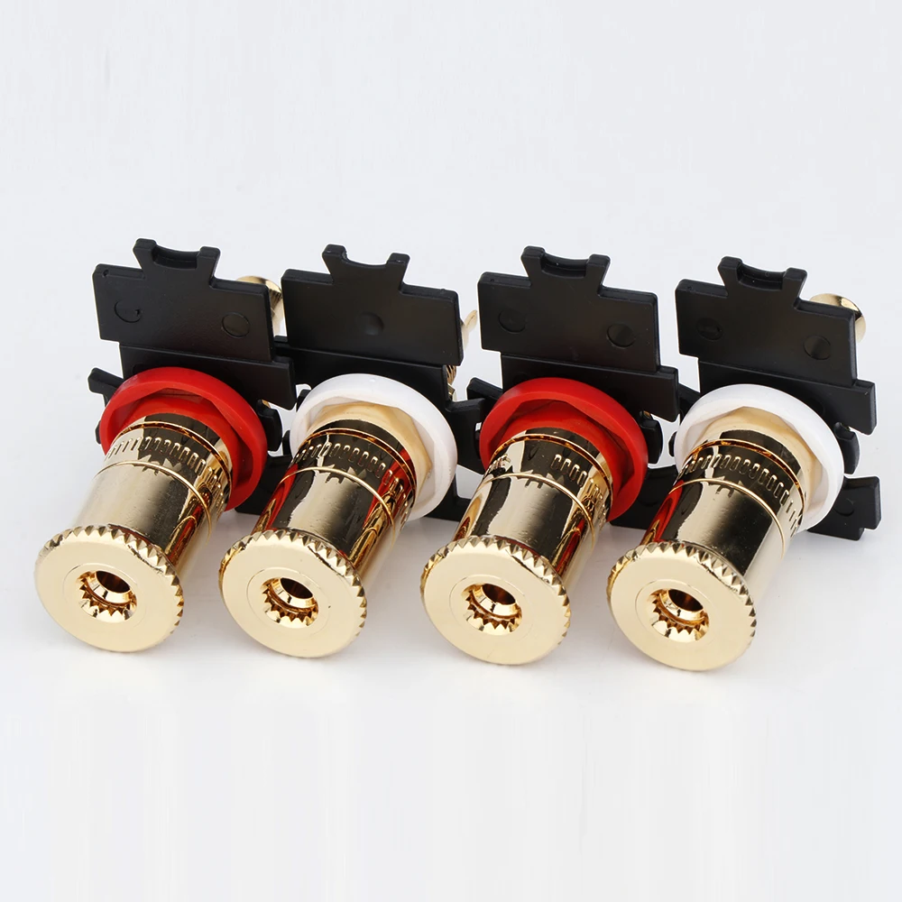 ouro plug ligação pós alto-falante para alta