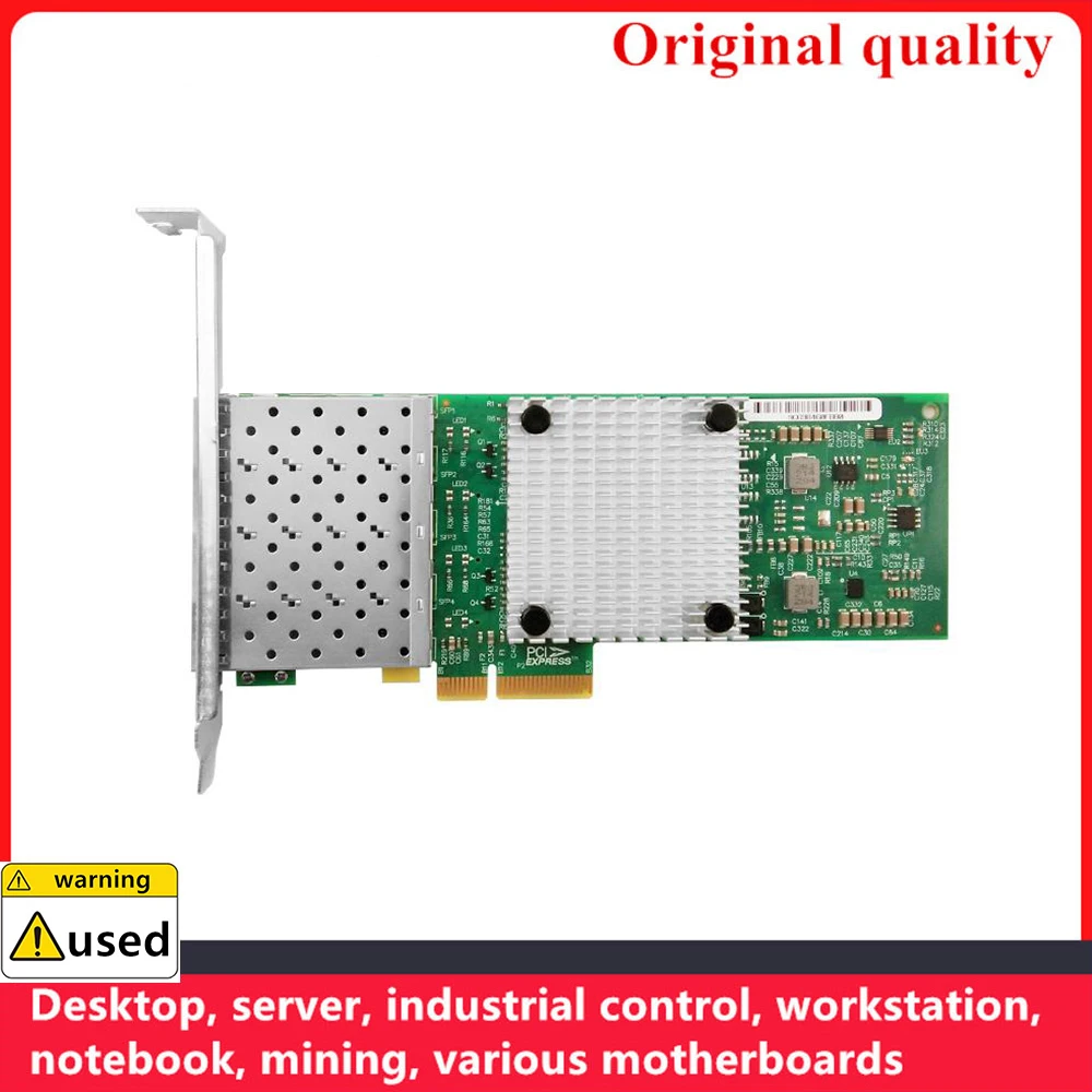 

Для I350-F4 10/100/1000M PCIe 2,0x4 волоконно-оптический NIC Quad Port Optical SFP * 4 Lan Card с Intel Chip I350AM4