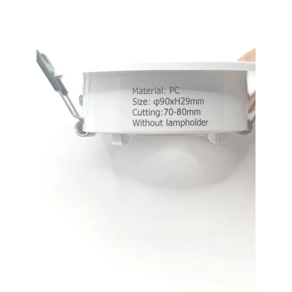 JOYINLED Recessed Led Spotlights Waterproof Anti-fog Indoor Downlights White Round 70-100mm/70-80mm for Home Room Decoration