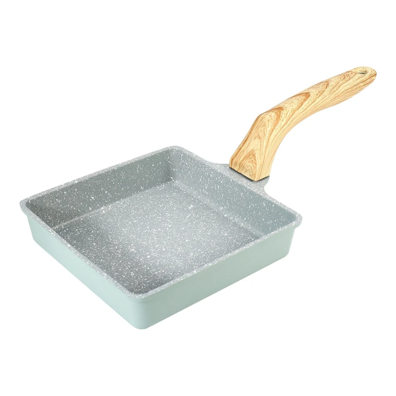

NEW-Non Stick Egg Frying Pan Egg Pancake Pan Japanese Kitchen Cooking Pot Skillet Home Breakfast Maker Cookware Set