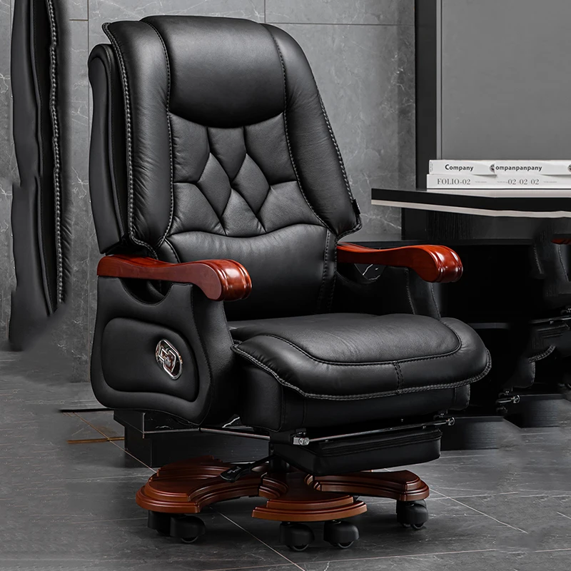 Mobile Office Ergonomic Chair Computer Floor Nordic Gaming Leather Chair Massage Comfortable Design Muebles Furniture WWH25XP