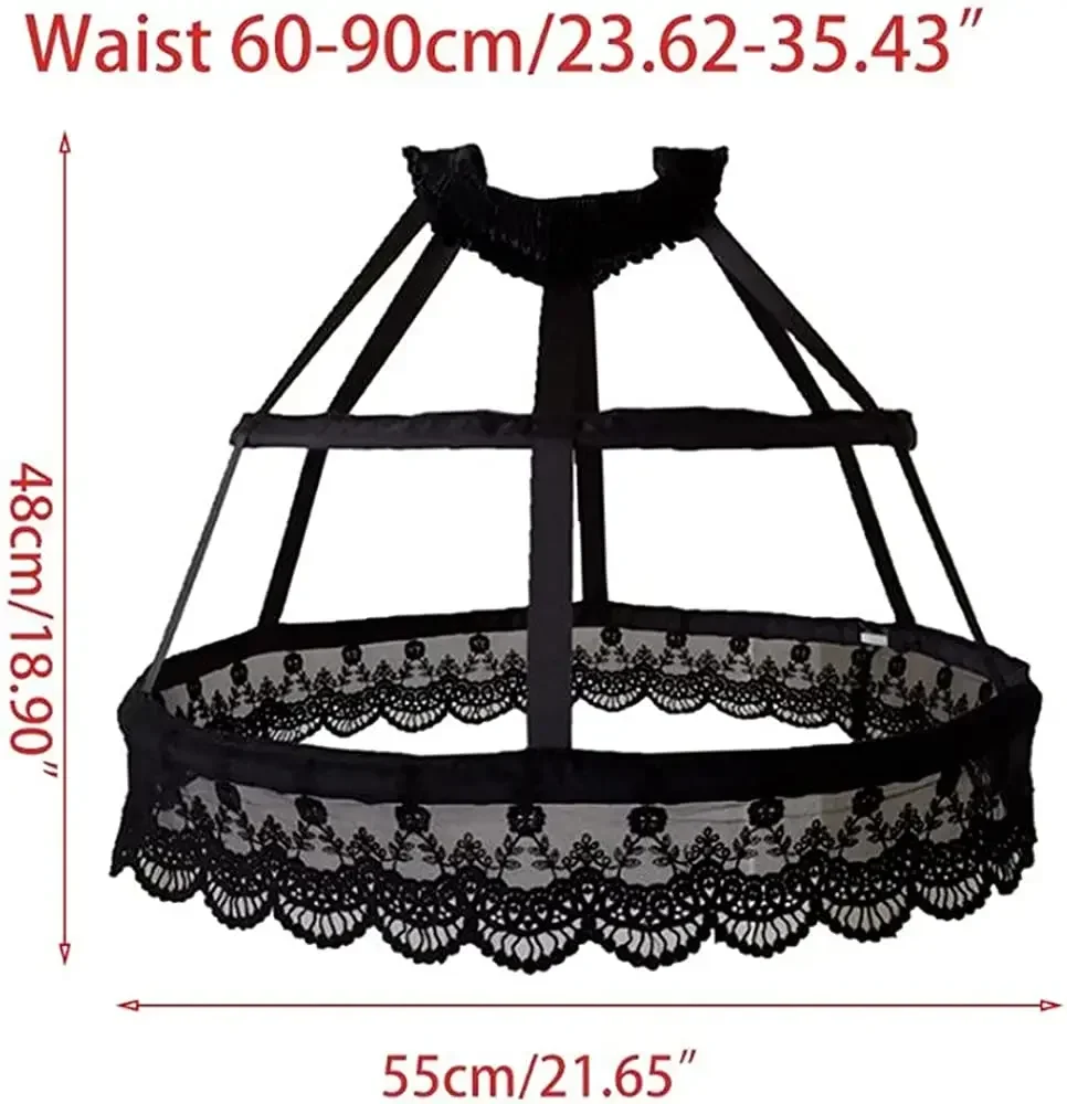 Women Victorian Petticoat Skirt