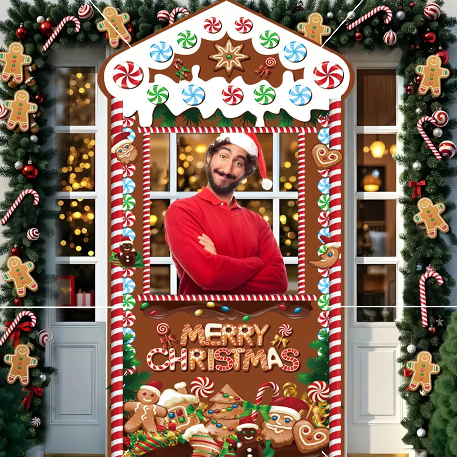 School Gingerbread House School Door: The Perfect Classroom Christmas ...