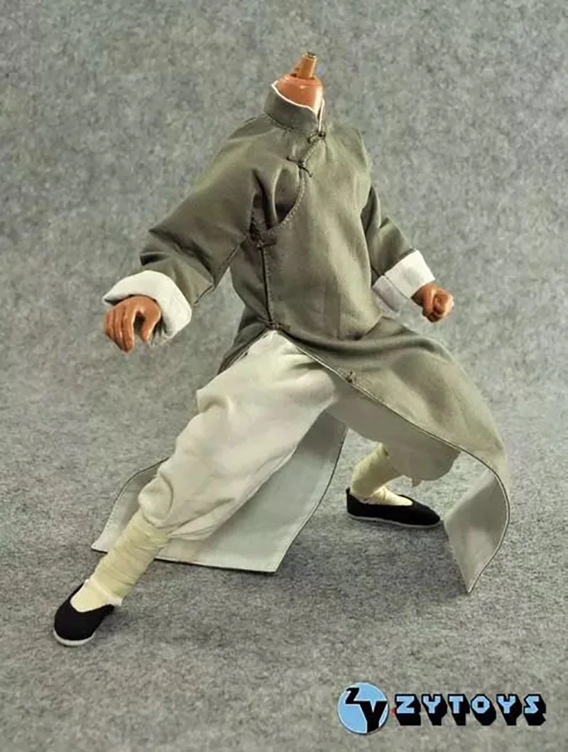 1/6 ZYTOYS ZY15-14/15 Chinese Kung Fu Suit Male Robe Clothes