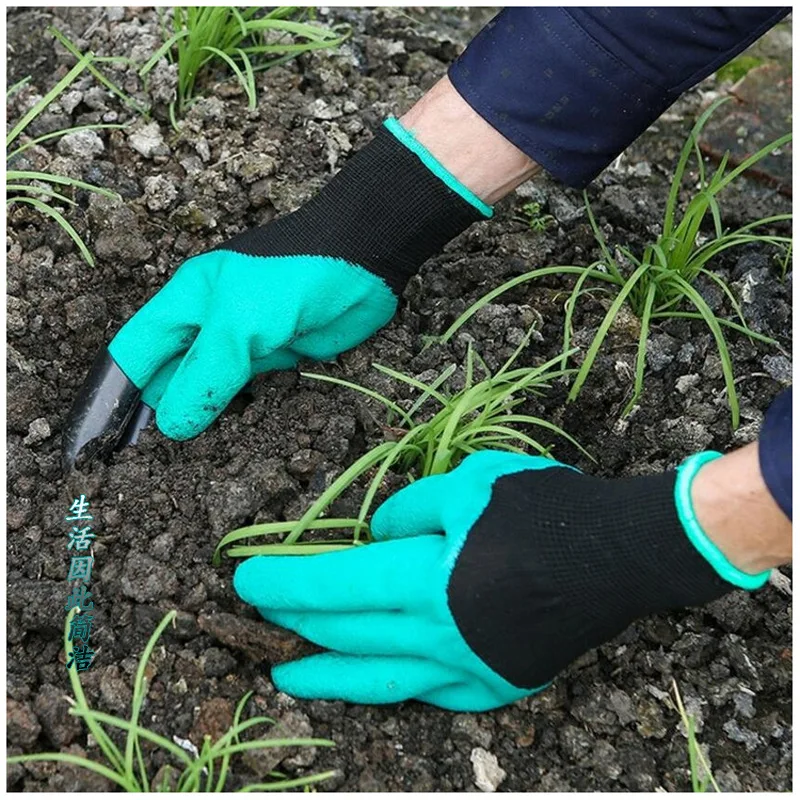 

Claw gardening gloves, garden flower planting latex, outdoor planting, popular digging gloves
