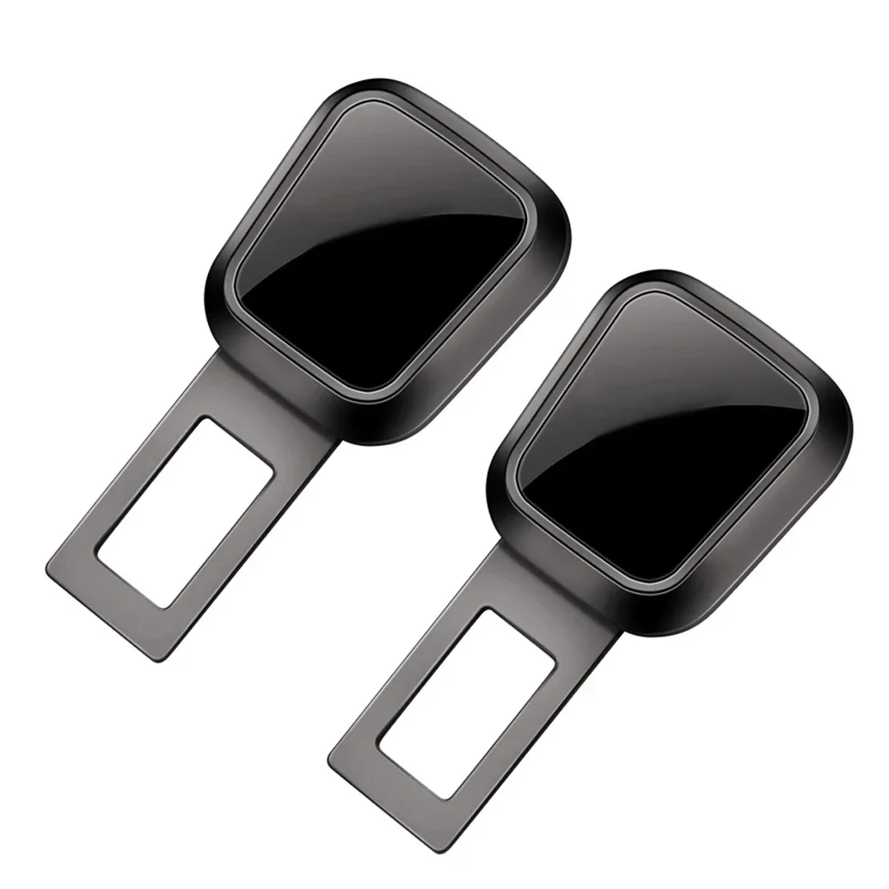1/2Pcs Car Seat Belt Clip Extender Safety Seatbelt Lock Buckle Plug Thick Insert Socket Extender Safety Buckle For Tesla Porsche car accessories seat belt extender seat belt clip car seat belt accessory seat belt extender kit seat belt lock