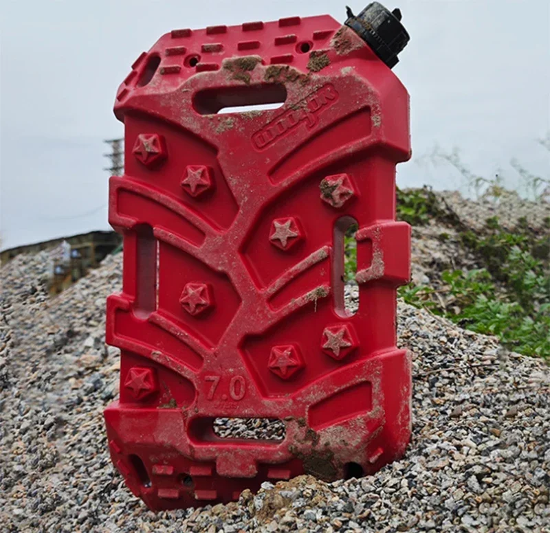 15L JerryCan Fuel Tank Pack Car Jerrycan Fuel Tank Petrol Cans Escape Plate Barrels Can Water Container Anti-static