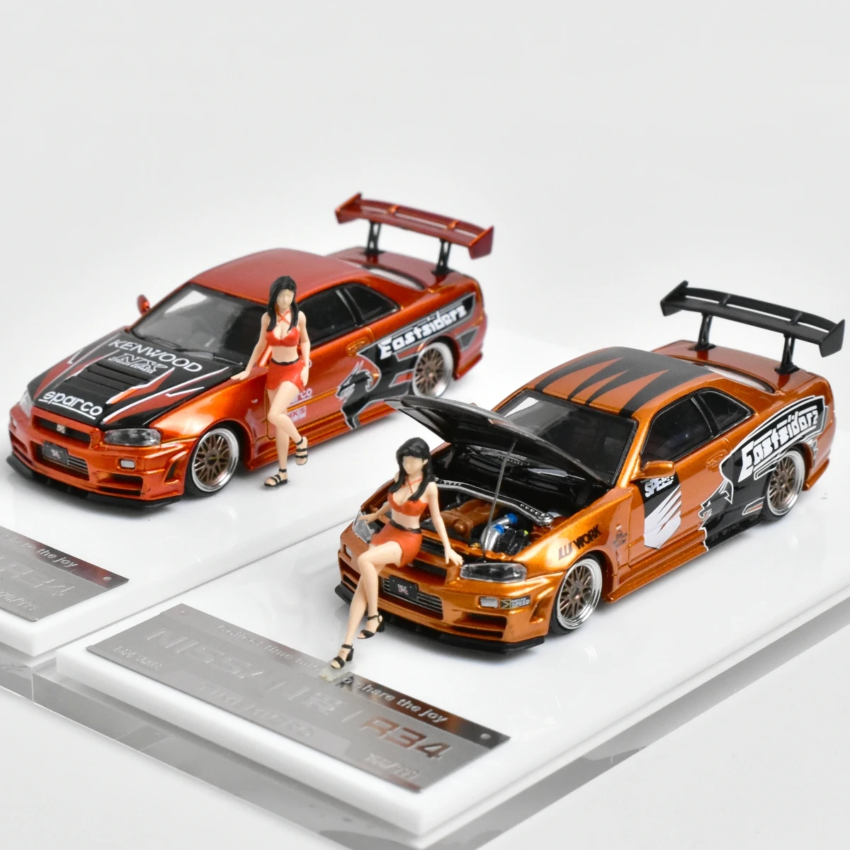 

TM TimeMicro 1:64 GTR R34 Diecast Model Car