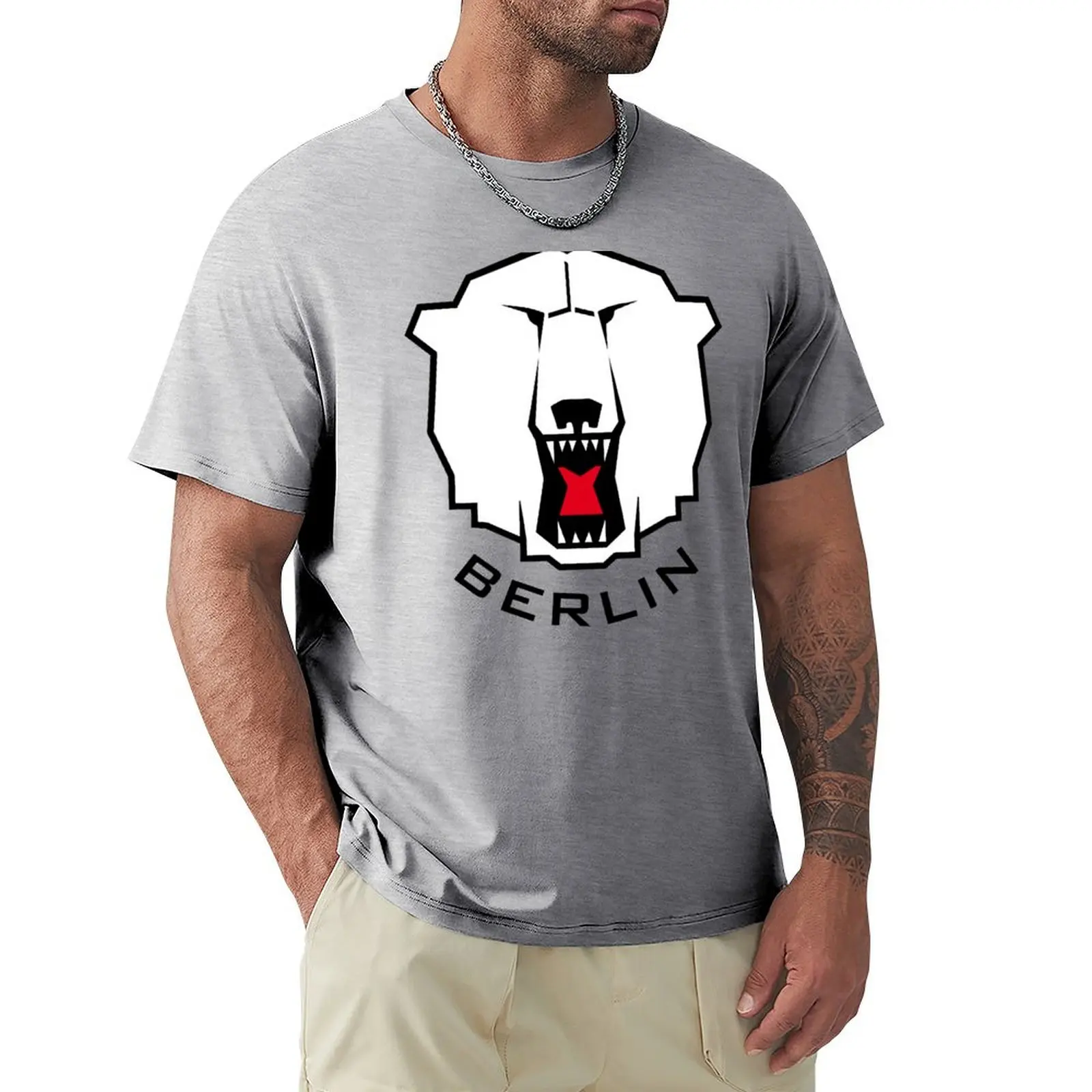 

Eisbaren Berlin T-shirt korean fashion oversized quick-drying plus sizes t shirts for men graphic