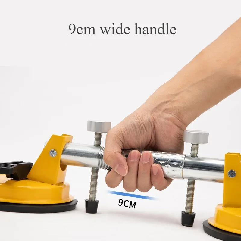 Aluminum Suction Cups Tile Suction Cup for Seam Joining & Leveling Professional Countertop Installation Tool