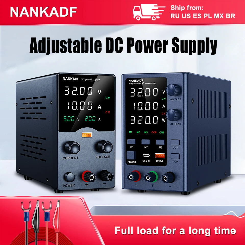 Alimentation de laboratoire Stamos - 0 - 30 V - 0 - 5 A DC - 150 W - 4