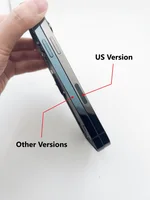 Disassembled Middle Housing Frame Back Glass with Charging Wireless Flex Cable Full  Assembly for iPhone 12 Pro Max, 90% New 3