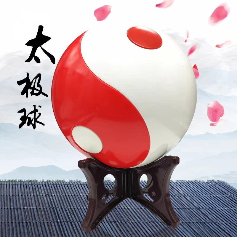 ABS Tai Chi Fitness Ball-Hollow/Solid Martial Arts Training Ball with Non-Slip Grip for Qi Gong & Energy Exercise