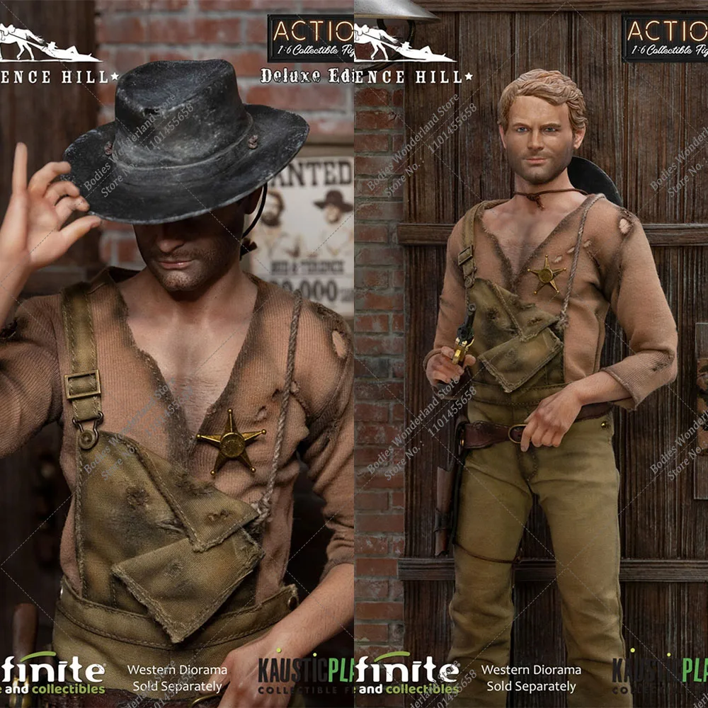 

In Stock Infinite Statue 1/6 Scale Collectible My Name Is Trinity Terence Hill 12Inch Male Solider Action Figure Model Toys