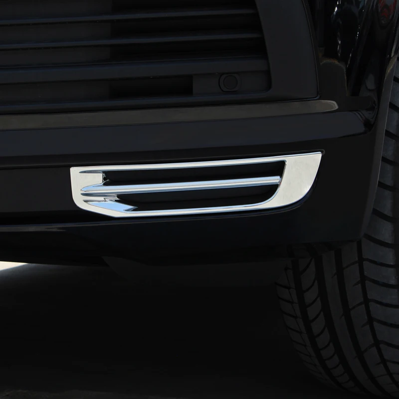 Welkinry Per Volkswagen Transporter Caravelle T6 2016 2017 2018 Abs Chrome Car Head Paraurti Anteriore Fendinebbia Light Grille Trim