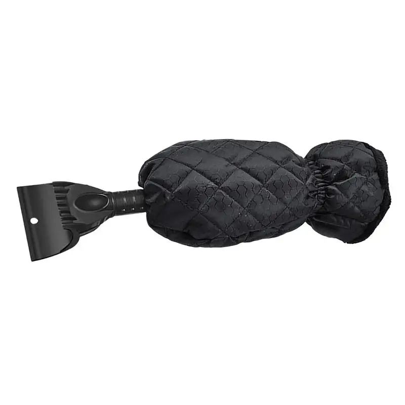 

Ice Scraper With Gloves Car Scraper Mitt Thick Warm Snow Remover Gloves Car Scraper Mitt Warming Telescopic Snow Scraper Hand