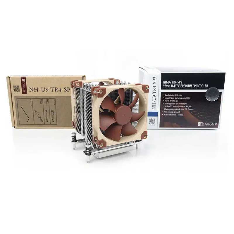 Noctua NH-U9 TR4-SP3 Benchmark For Single Tower Radiators Push