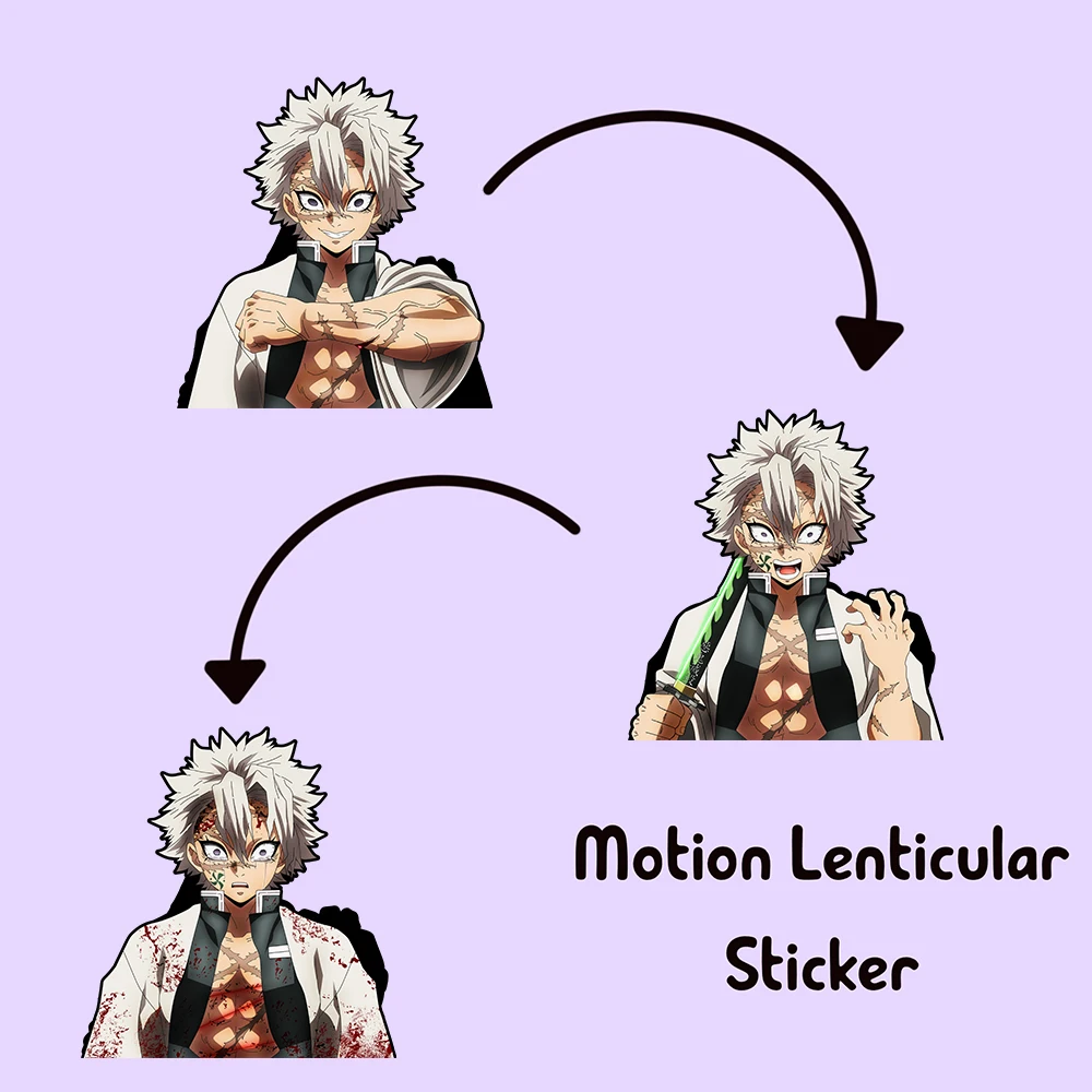 Demon Anime Motion Sticker
