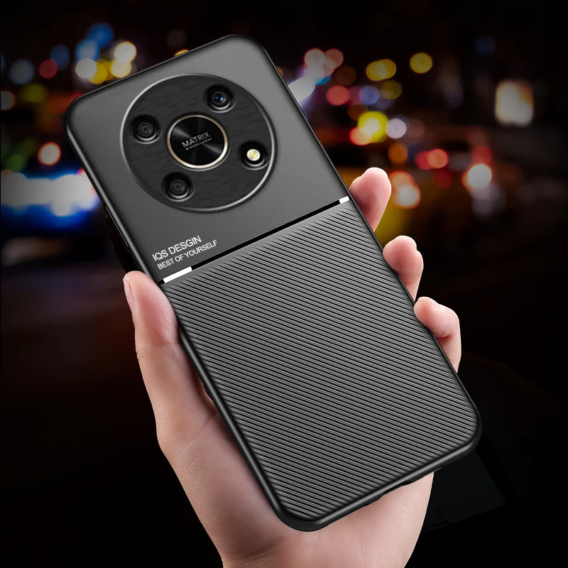 

Противоударный магнитный автомобильный держатель для Honor X30, кожаный силиконовый чехол для Honor X30/Honor X40, чемодан для Honor X9A, X9, чехол X8