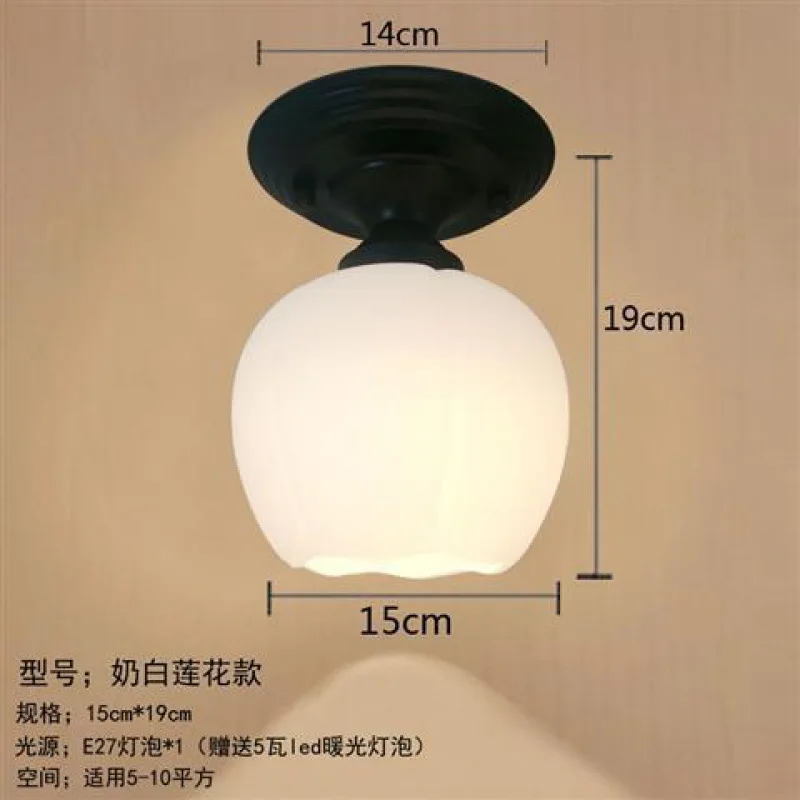 

Porch light American style ceiling light staircase hallway corridor simple balcony fitting room study room