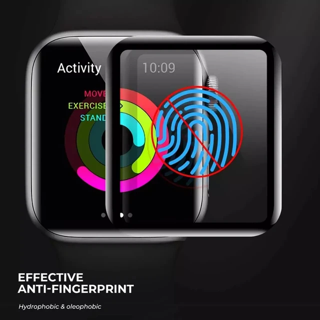 Protecteur d'écran pour Apple Watch 7 6 SE 5 9 8 4 3 2 40MM 41MM 42MM 44MM 45MM 38MM, film en céramique pour IWatch Ultra 2 49MM, pas du verre 1