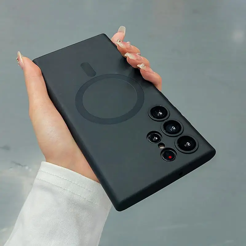 Per Samsung S23 Ultra 5G S20 Fe Custodia Per Custodia Magnetica Magsafe Per Samsung Galaxy S23 Ultra S20 Fe S 23 Custodie Ultra Cover Funda