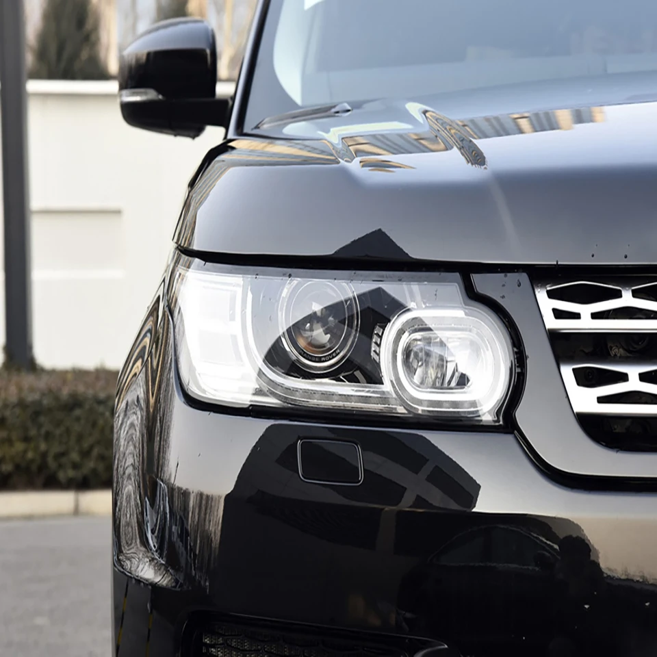 Land Rover Range Rover Sport 2014 2015 2016 2017 전등 갓 헤드 라이트 쉘 헤드 램프 램프 커버 투명 갓 렌즈