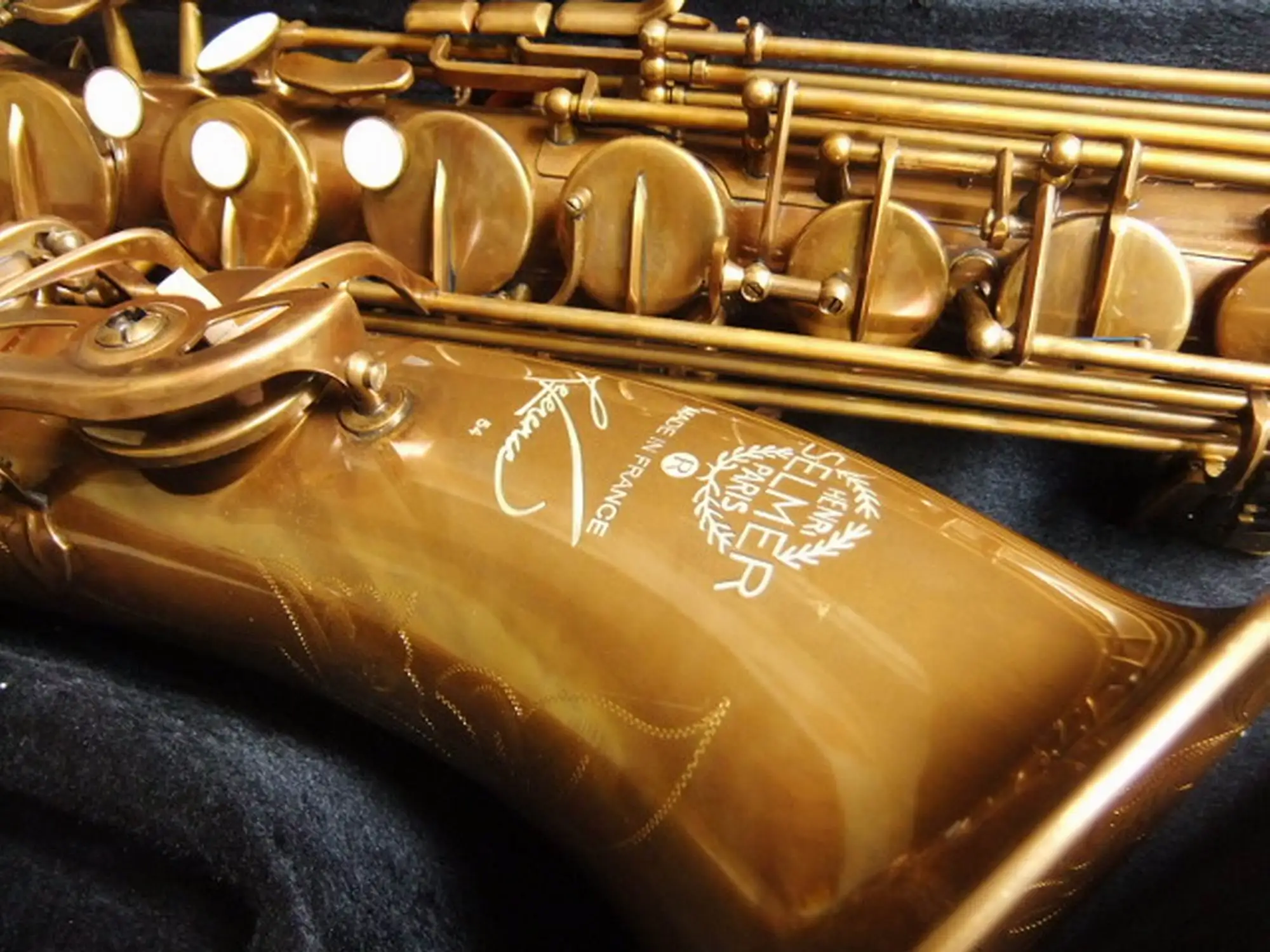 New Tenor Saxophone Gold Tenor Sax Made Of All Copper Professional Imitation Antique Gold Aged 110615