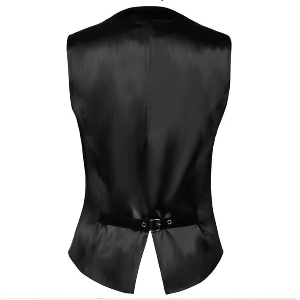 Description Picture 6 of itemMen's Renaissance Cosplay Medieval Pirate Waistcoat Vest Vintage Vicotiran Steampunk Jacquard Swallow Top Noble Blazer Costume