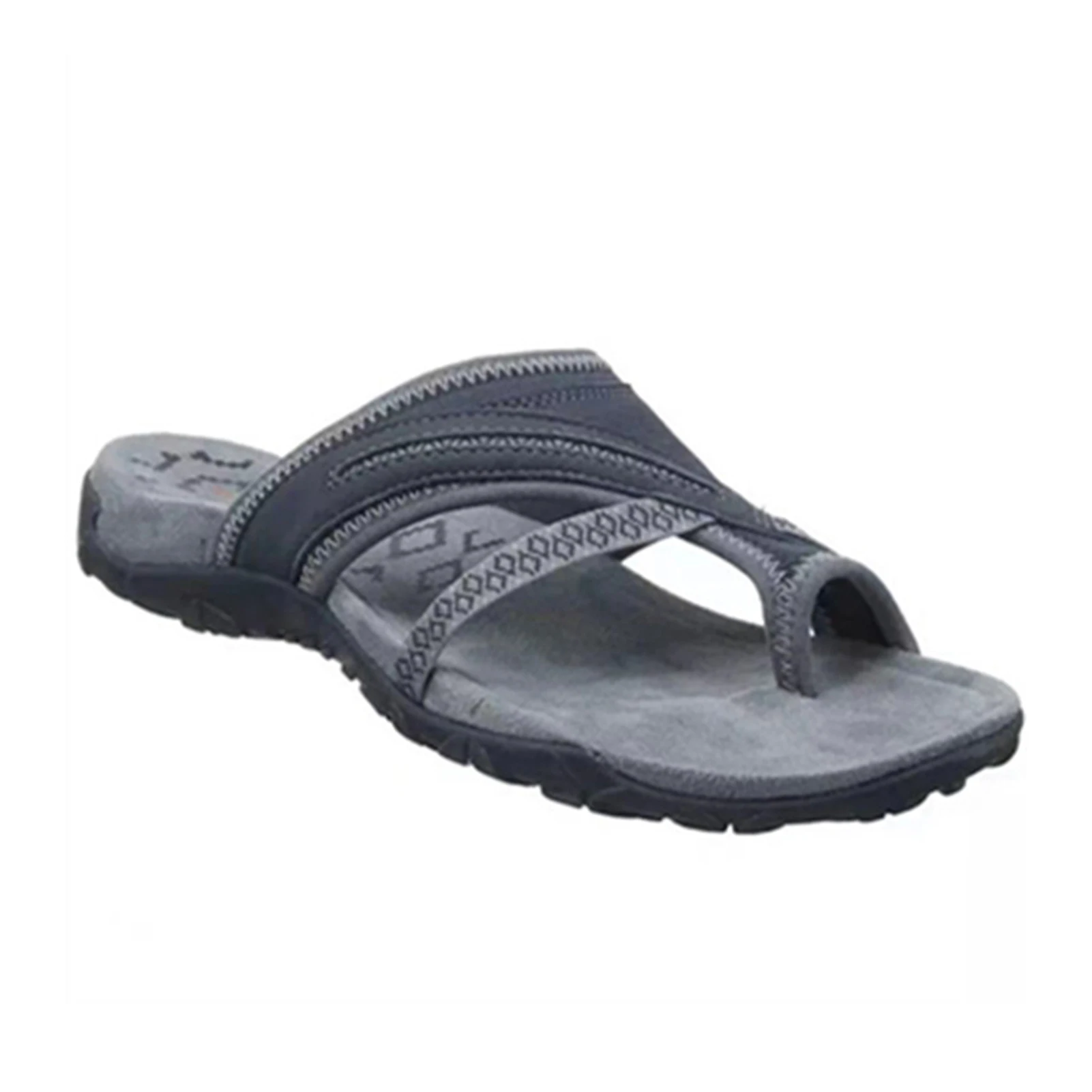 

Womens Thongs Flip Flops Beach Casual Sandals With Suede Upper Flat Shoes For Summer Indoor Outdoor 35-43